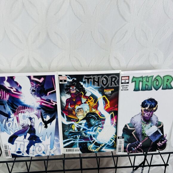 Thor 1-4 6-11 17 21 23 25 28 Lot (2020) Cates 2nd 3rd Print Variants - Picture 12 of 14